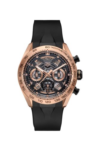 TAG Heuer Carrera Chronograph Extreme Sport Rose Gold - Titanium / Black / Rubber